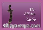 Hz. Ali'den Sözler cep boy