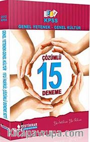 2012 Genel Yetenek - Genel Kültür 15'li Fasikül Çözümlü Paket Deneme Seti
