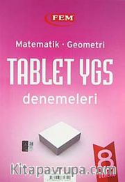 Matematik-Geometri Tablet YGS Denemeleri 8 Deneme
