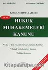 Karşılaştırma Tablolu Hukuk Muhakemeleri Kanunu