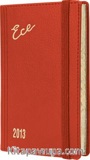 2013 Ece Ajanda - Muhtıra Serisi 3DL Cep (Ürün Kod:3) Kırmızı