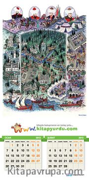 Kitapyurdu 2013 Duvar Takvimi