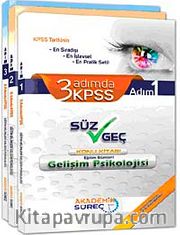 2013 KPSS Eğitim Bilimleri Gelişim Psikolojisi Süzgeç Konu Anlatımlı Kriptolu Soru Bankası Efor Deneme Kitabı 3'lü Seti