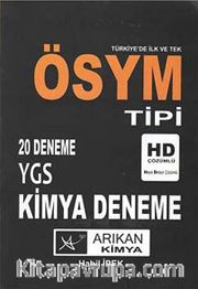 ÖSYM Tipi YGS Kimya Deneme (20 Deneme)