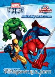 Marvel Süper Heroes Müthiş Macera <br /> Çıkartmalı Faaliyet Kitabı