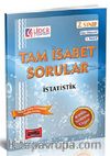 Tam İsabet Sorular İstatistik 2. Sınıf 3. Yarıyıl