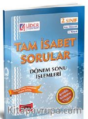 Tam İsabet Sorular Dönem Sonu İşlemleri 2. Sınıf 3. Yarıyıl