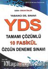 YDS Tamamı Çözümlü 10 Fasikül Özgün Deneme Sınavı