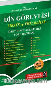 Din Görevlisi MBSTS ve Yeterlilik Özet Konu Anlatımlı Soru Bankası