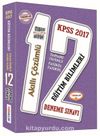 2017 KPSS Eğitim Bilimleri Akıllı Çözümlü Deneme Sınavı Fasikül Fasikül