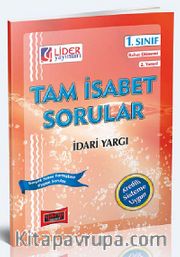 AÖF 1. Sınıf Bahar Dönemi  2. Yarıyıl İdari Yargı  Tam İsabet Sorular (Cep Boy)