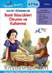 Haydi Öğrenelim Basit Sözcükleri Okuma ve Kullanma 6-7 Yaş / Disney Okulda Başarı 15 (Prenses)