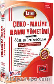 1. Sınıf 1. Yarıyıl Güz Dönemi Çeko Maliye-Kamu Yönetimi Öğreten Özet ve Sorular (Kod:AF-111-MÇO)