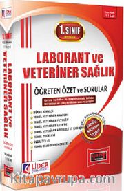 1. Sınıf 1. Yarıyıl Güz Dönemi Laborant ve Veteriner Sağlık Öğreten Özet Sorular Sağlık (Kod:AF-111-LAB)