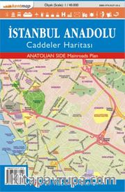İstanbul Anadolu Caddeler Haritası