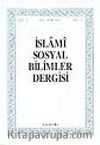 İslami Sosyal Bilimler Dergisi 1993 Cilt:1 Sayı:2