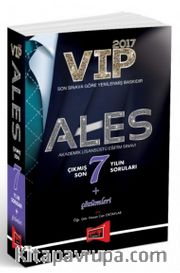 2017 ALES VIP Son 7 Yılın Çıkmış Soruları ve Çözümleri