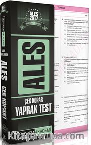 2017 ALES Çek Kopart Yaprak Test