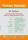 Türkiye Günlüğü Üç Aylık Fikir ve Kültür Dergisi Sayı:127 Yaz 2016