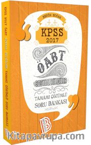 2017 ÖABT Sosyal Bilgiler Tamamı Çözümlü Soru Bankası