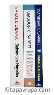 Barack Hüseyin Obama Seti (3 Kitap)