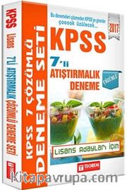 2017 KPSS Lisans Adayları İçin 7'li Atıştırmalık Deneme Seti