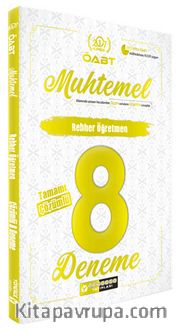 2017 ÖABT Muhtemel Rehber Öğretmen Çözümlü 8 Deneme 
