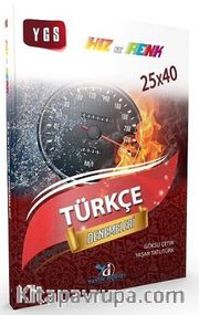 YGS Türkçe Hız ve Renk Denemeleri 25x40