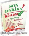 Son Dakika! Kim 500 Çözümlü Genel Kültür Soru İster?
