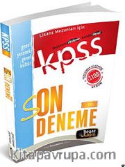 2014 KPSS Genel Yetenek Genel Kültür Çözümlü Son Deneme