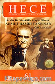 Sayı:61 Ocak 2002-Hece Aylık Edebiyat Dergisi Ahmet Hamdi Tanpınar Özel Sayısı (ciltsiz)