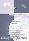 Sayı:5 Ocak-Şubat-Mart 2004 / Sivil Toplum Düşünce ve Araştırma Dergisi