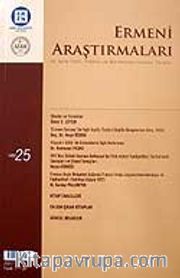 Sayı:25 Ermeni Araştırmaları-2007