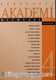 Kubbealtı Akademi Mecmuası Ekim 2008 Yıl:37 Sayı: 148