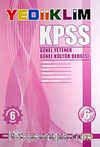 KPSS Genel Yetenek-Genel Kültür Dergisi-6