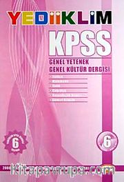 KPSS Genel Yetenek-Genel Kültür Dergisi-6