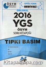 2016 YGS ÖSYM Soru Kitapçığı Tıpkı Basım