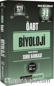 2017 KPSS ÖABT Biyoloji Tamamı Çözümlü Soru Bankası