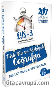 2017 LYS 3 Performans Serisi Türk Dili ve Edebiyatı - Coğrafya Kısa Cevaplı Soru Bankası
