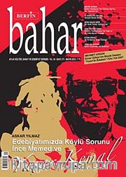 Berfin Bahar Aylık Kültür Sanat ve Edebiyat Dergisi Mayıs 2012 Sayı:171