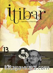 Sayı :13 Ekim 2012 İtibar Edebiyat ve Fikriyat Dergisi