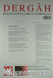 Dergah Edebiyat Sanat Kültür Dergisi Sayı:273 Kasım 2012