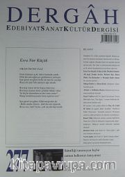 Dergah Edebiyat Sanat Kültür Dergisi Sayı:277 Mart 2013