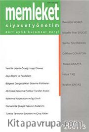 Memleket Dergisi Sayı:3 Yıl:2007