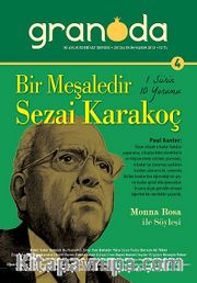 Granada İki Aylık Edebiyat Dergisi Sayı:4 Ekim - Kasım 2013