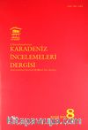 Uluslararası Karadeniz İncelemeleri Dergisi Sayı:8 Bahar 2010