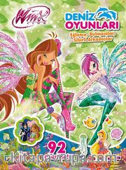 Deniz Oyunları -3 (92 Çıkartma) <br /> Oyunlar, Bulmacalar Eğlenceli Bilgiler