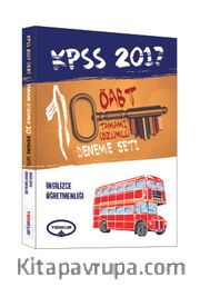 2017 KPSS ÖABT İngilizce Öğretmenliği Tamamı Çözümlü 10 Deneme Seti