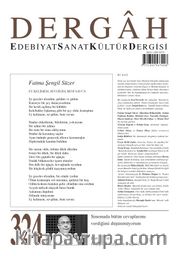 Dergah Edebiyat Sanat Kültür Dergisi Sayı 324 Şubat 2017