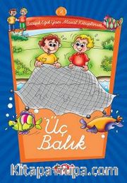 Üç Balık -7 / Eğik Yazı Masal Kitaplarım